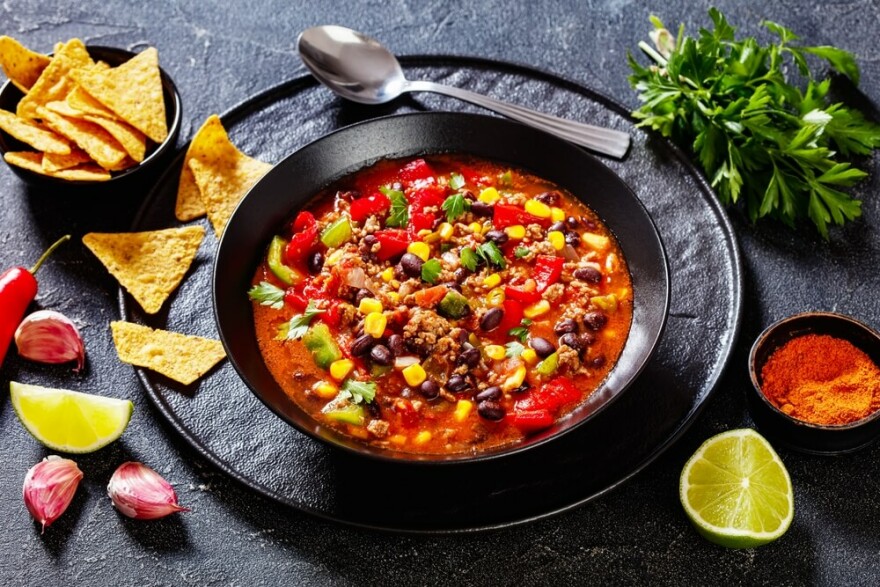 Black Bean Taco Soup recipe