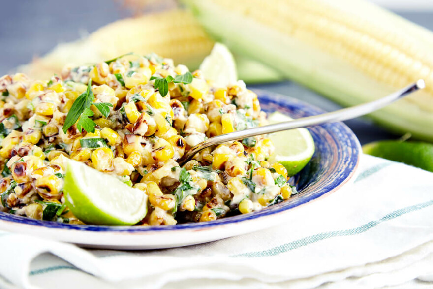 Mexican Street Corn Salad recipe