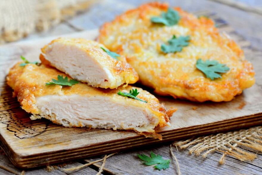 Baked Coconut Chicken Tenders recipe