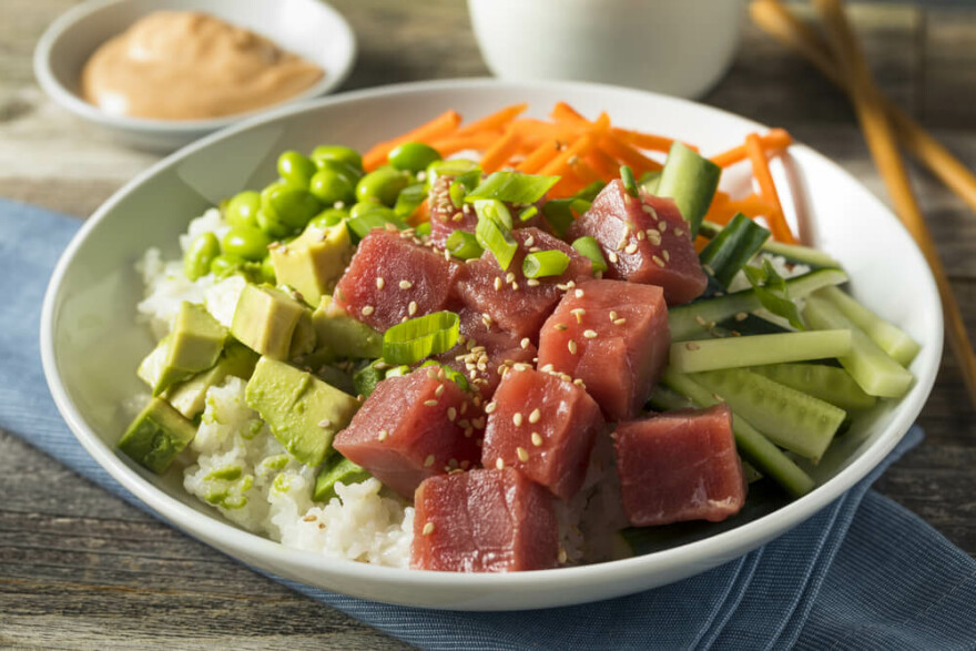 Ahi Tuna Poke Bowl recipe