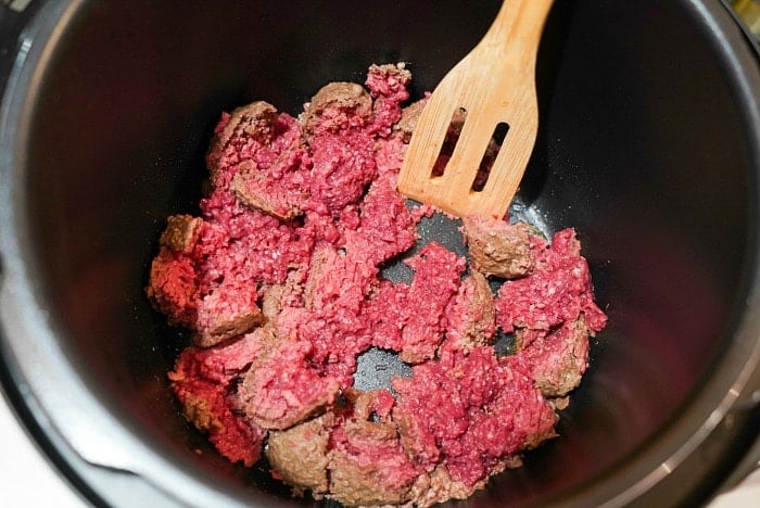 how to reheat ground beef on stove