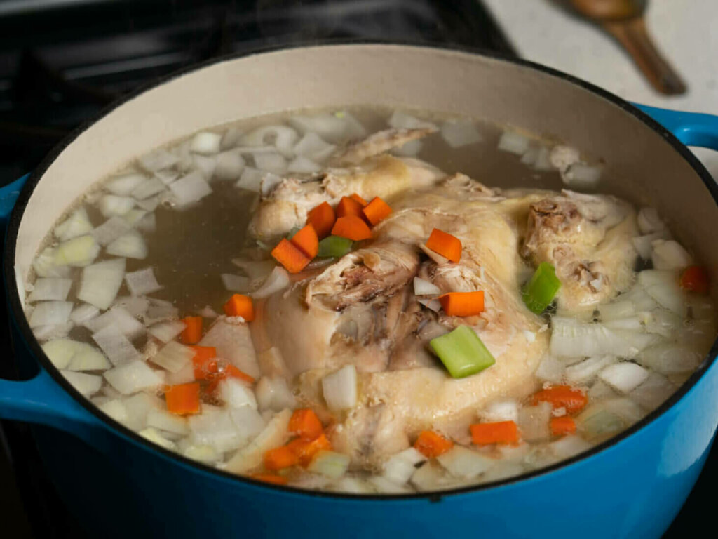 Chicken Broth vs Chicken Bouillon vs Chicken Stock Samsung Food
