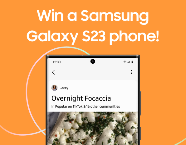 Join our challenge. Win a Samsung Galaxy S23 phone!